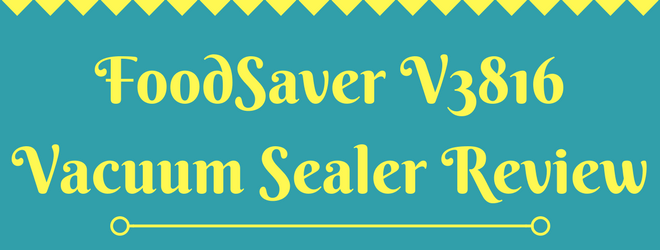 FoodSaver V3816 Vacuum Sealer Review